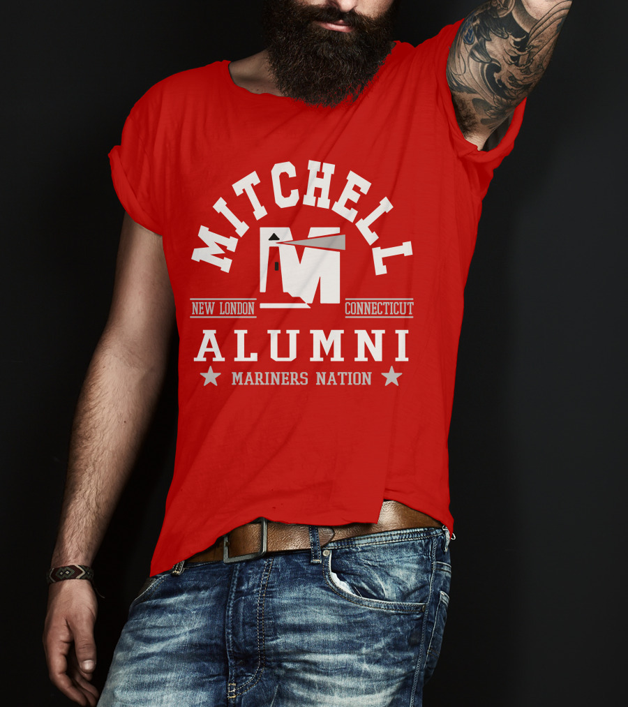 Mitchell College New London Connecticut Alumni Mariners Nation T-Shirt