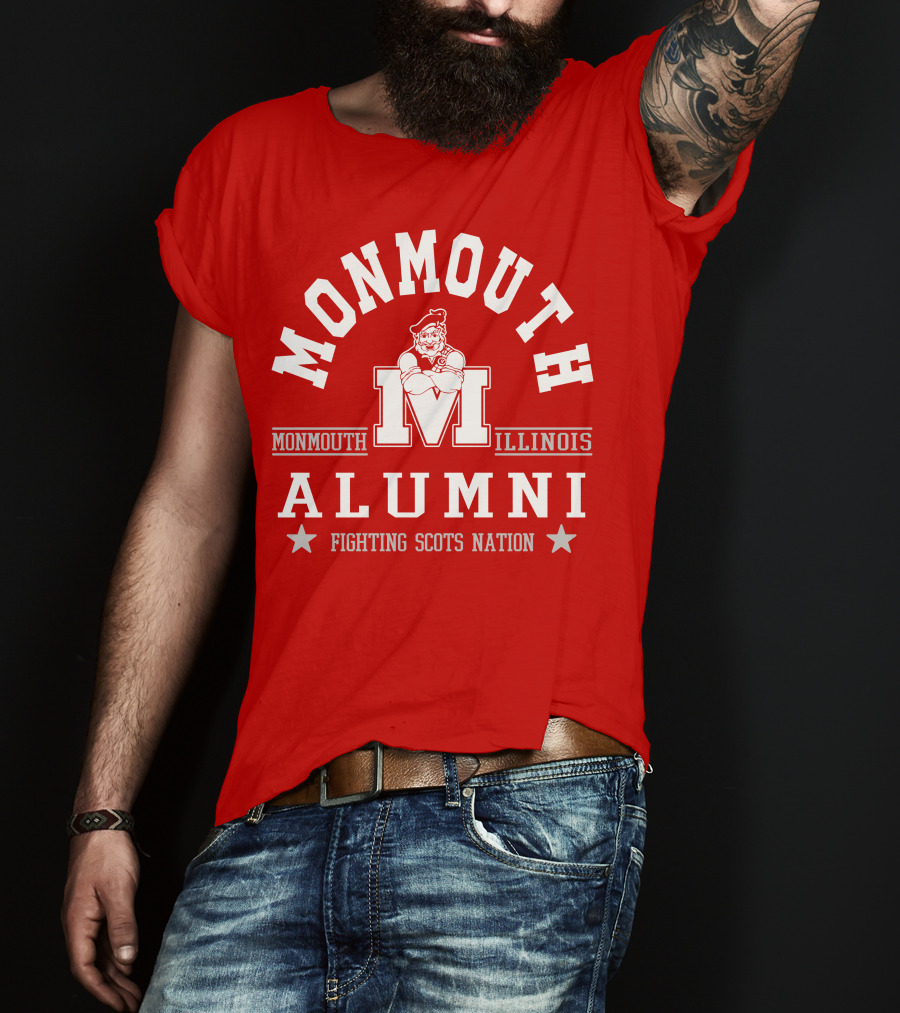 Monmouth College Alumni Fighting Scots Nation Illinois T-Shirt