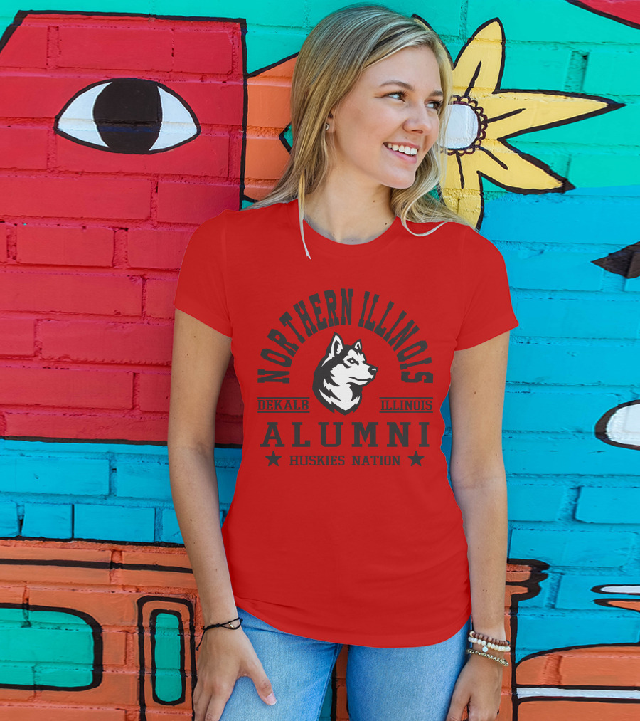 Northern Illinois Alumni DeKalb Huskies Nation T-Shirt