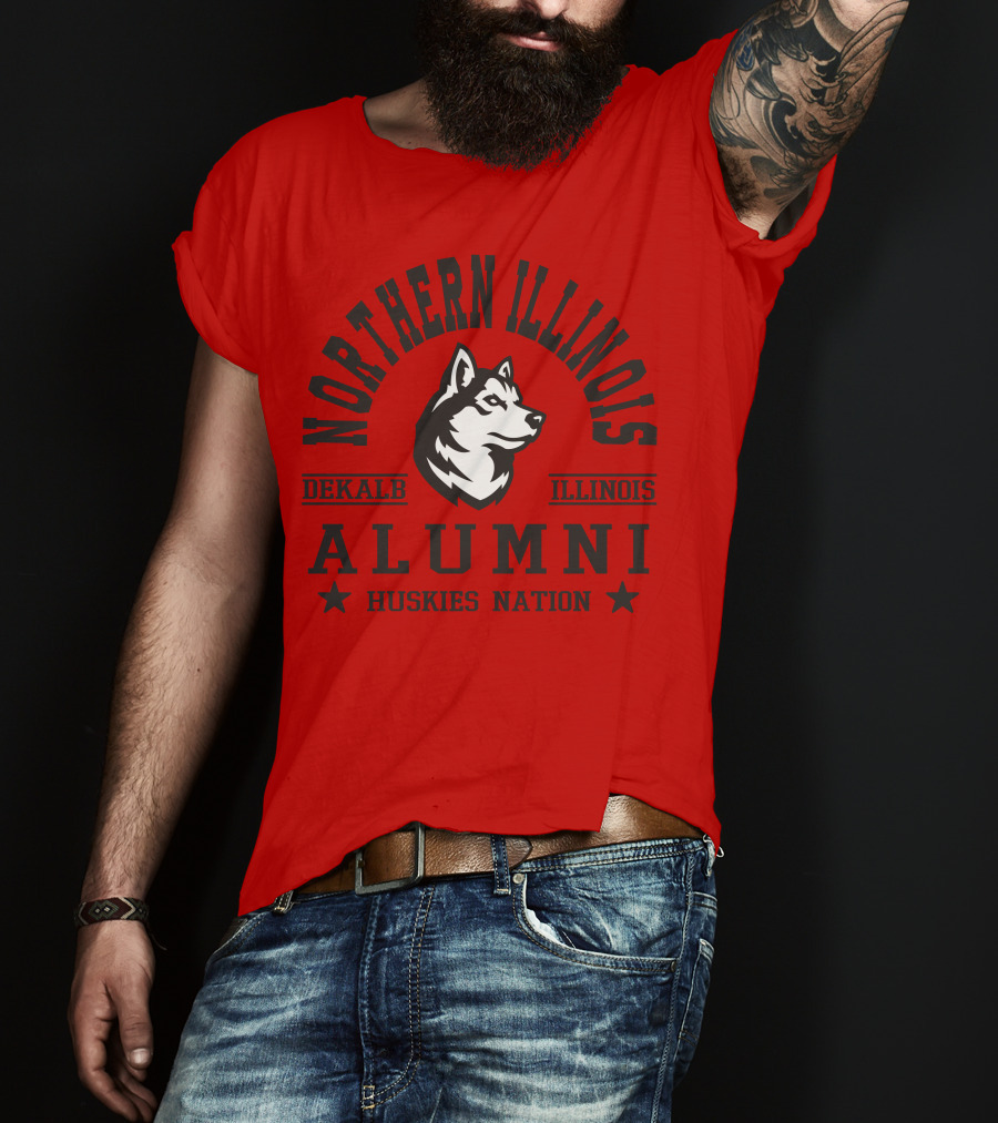 Northern Illinois Alumni DeKalb Huskies Nation T-Shirt