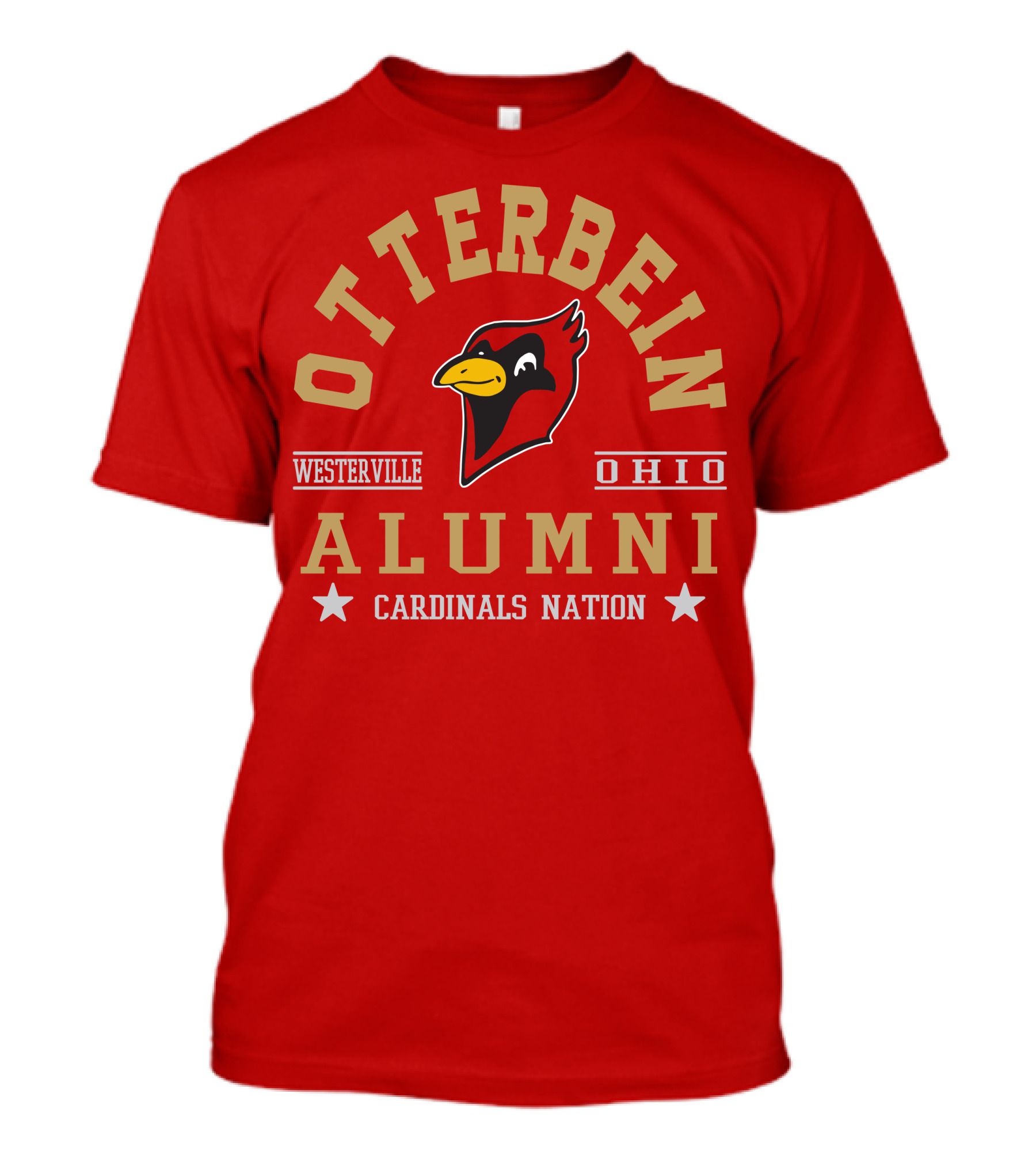 Otterbein Alumni Cardinals Nation Westerville Ohio T-Shirt