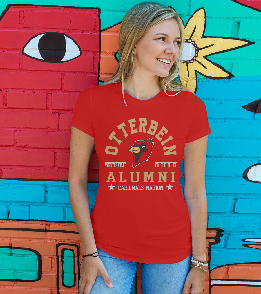 Otterbein Alumni Cardinals Nation Westerville Ohio T-Shirt