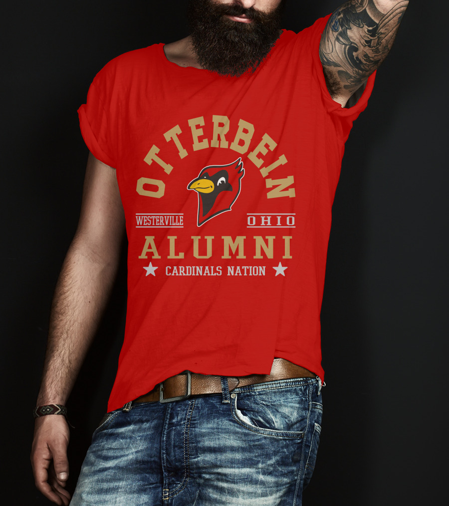 Otterbein Alumni Cardinals Nation Westerville Ohio T-Shirt
