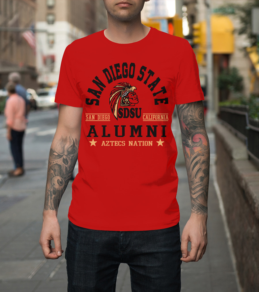 San Diego State California SDSU Alumni Aztecs Nation T-Shirt