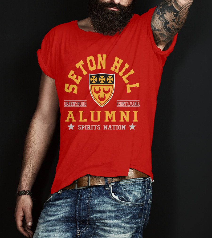 Seton Hill Alumni Spirits Nation Greensburg Pennsylvania T-Shirt