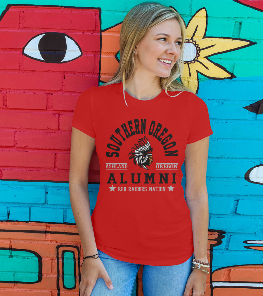 Southern Oregon Ashland Alumni Red Raiders Nation T-Shirt