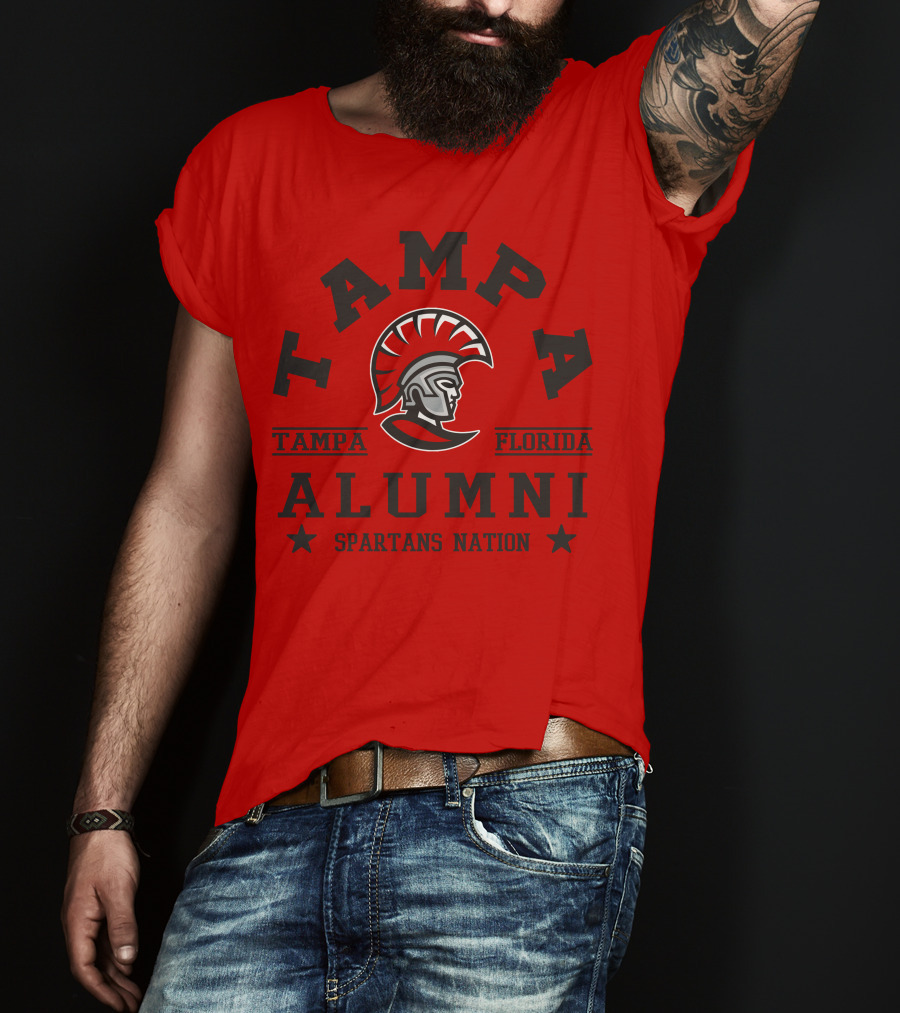 Tampa Florida Alumni Spartans Nation T-Shirt