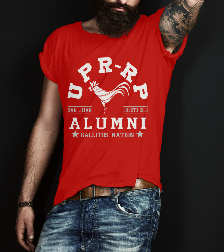 UPR-RP San Juan Puerto Rico Alumni Gallitos Nation T-Shirt