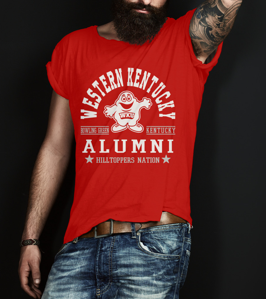 Western Kentucky Alumni Hilltoppers Nation Bowling Green Kentucky WKU T-Shirt