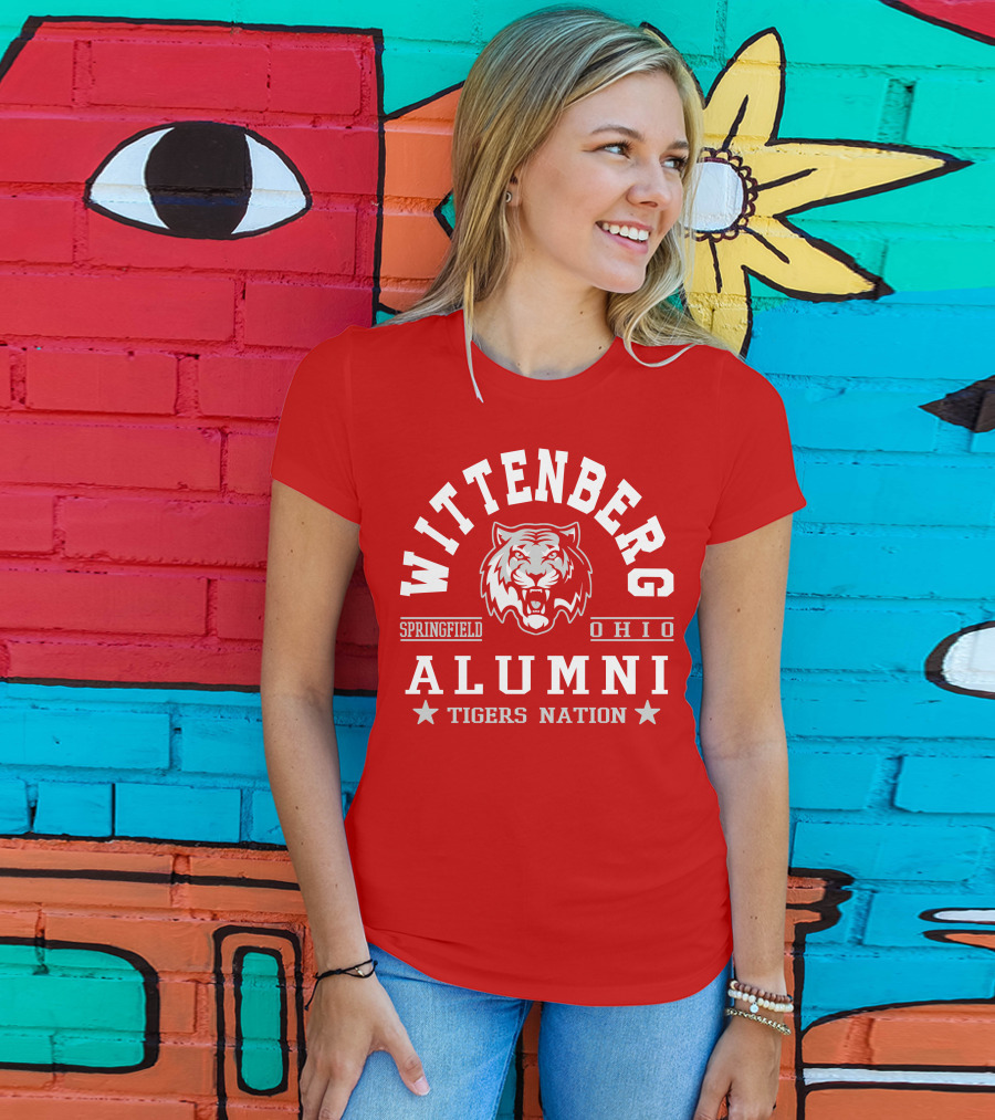Wittenberg Springfield Ohio Alumni Tigers Nation T-Shirt