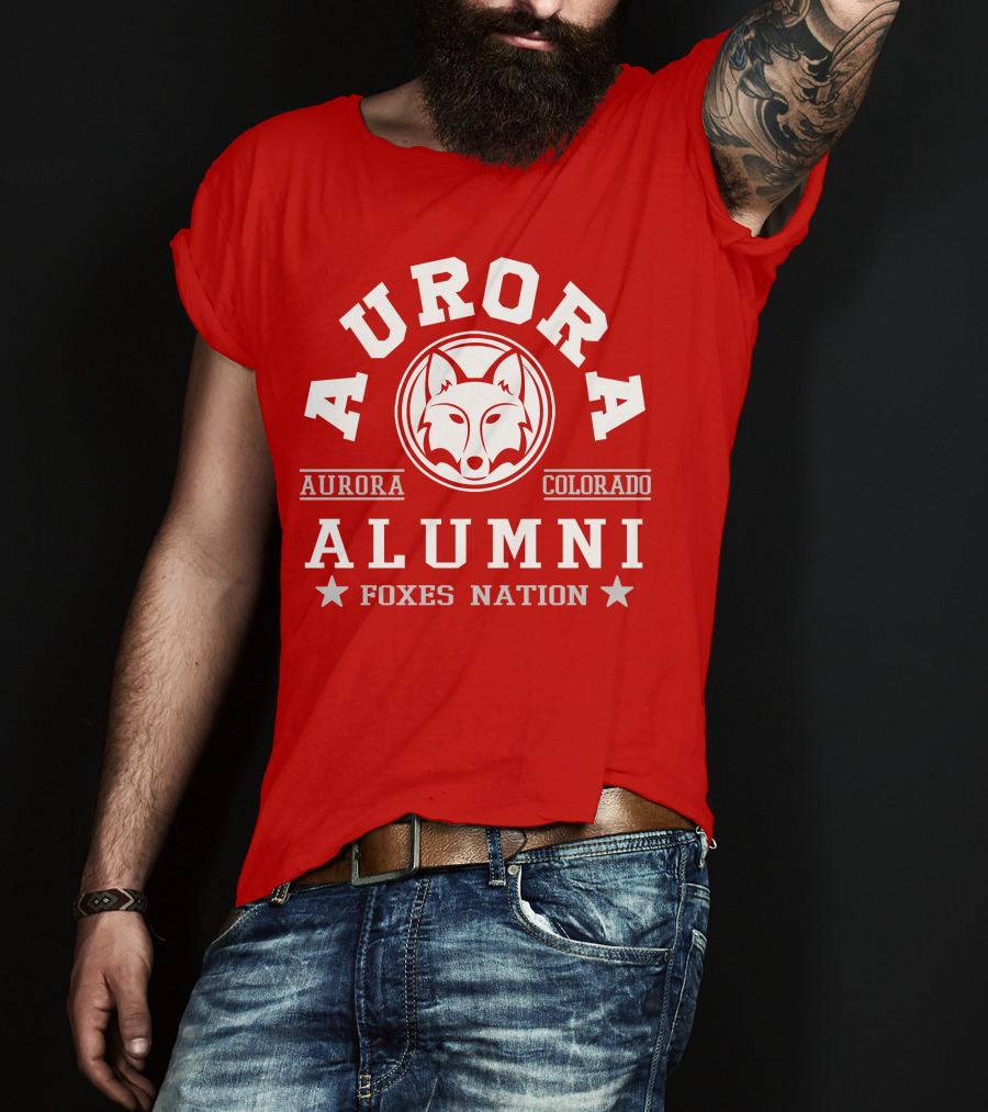 Aurora Colorado Alumni Foxes Nation T-Shirt