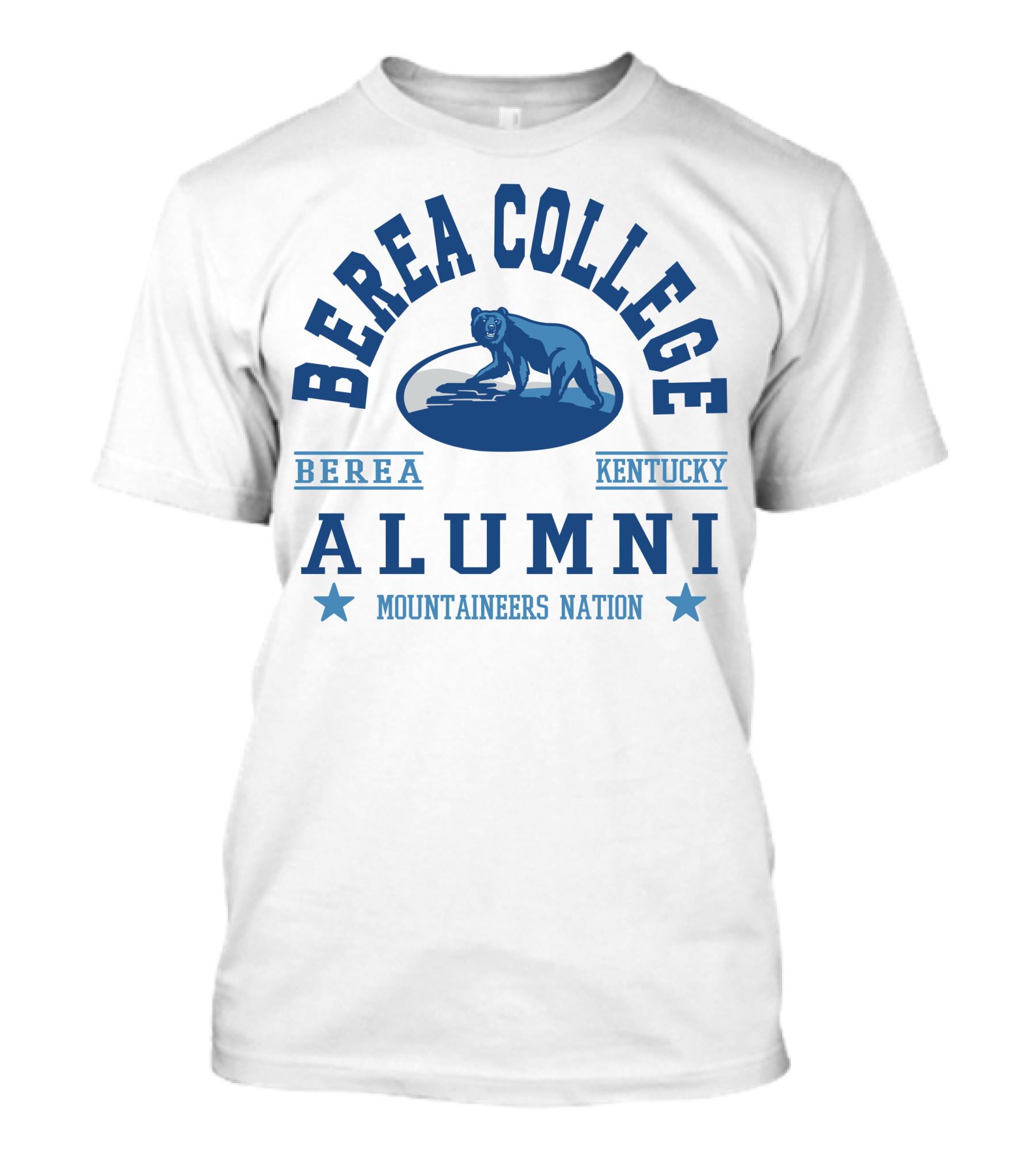 Berea College Alumni Kentucky Mountaineers Nation Bear T-Shirt