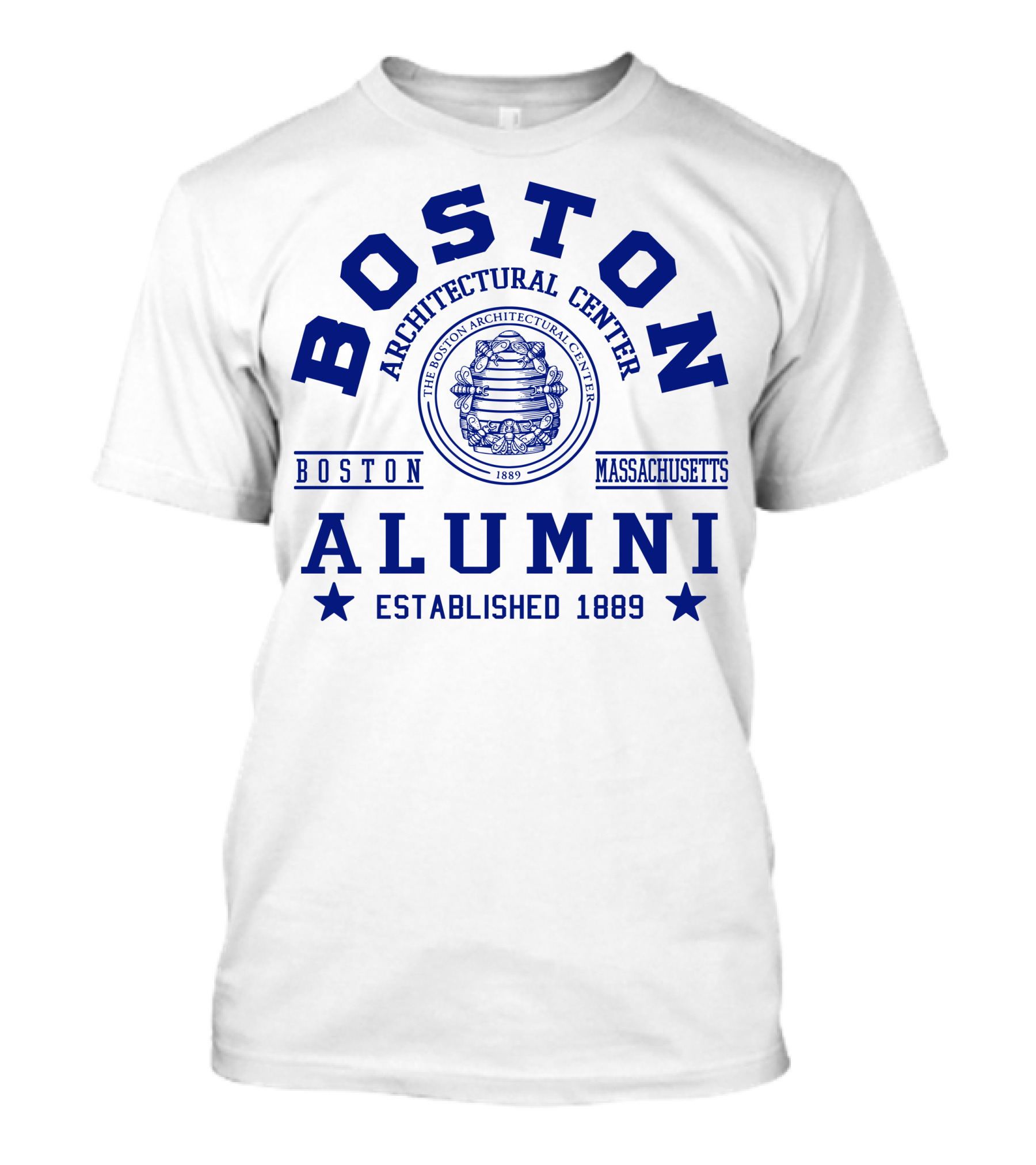 Boston Architectural Center Alumni Established 1889 Boston Massachusetts T-Shirt