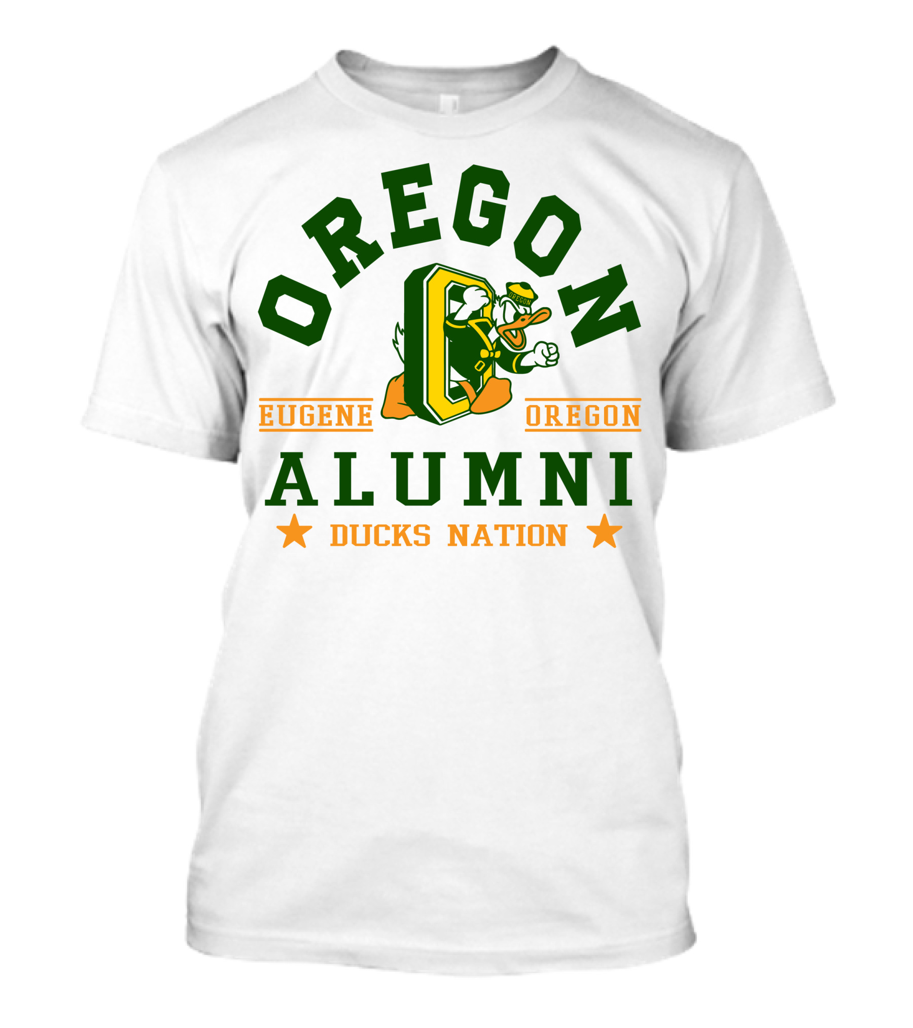 Oregon Alumni Eugene Ducks Nation T-Shirt