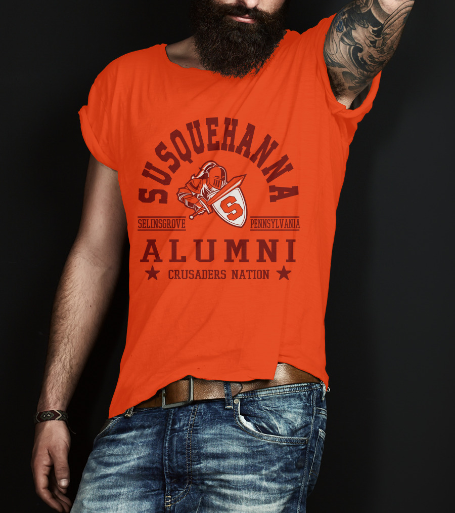 Susquehanna Alumni Crusaders Nation Selinsgrove Pennsylvania T-Shirt