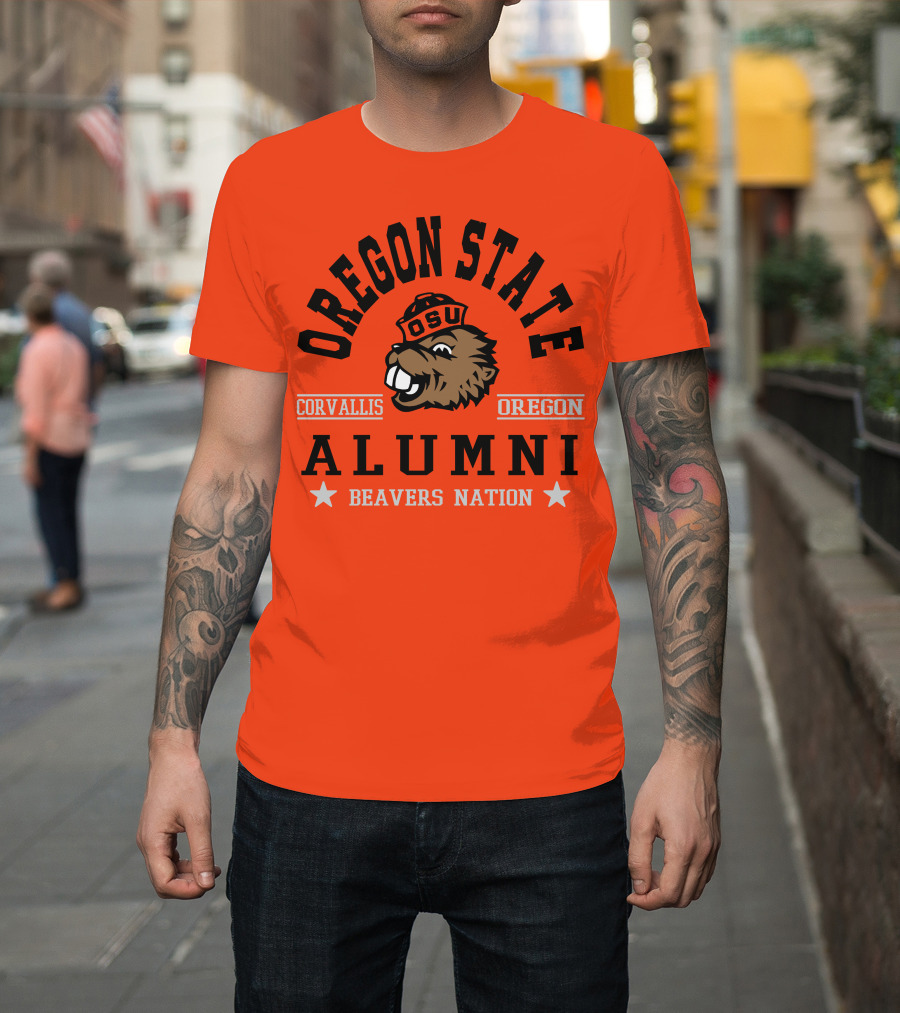 Oregon State Alumni Beavers Nation Corvallis OSU T-Shirt