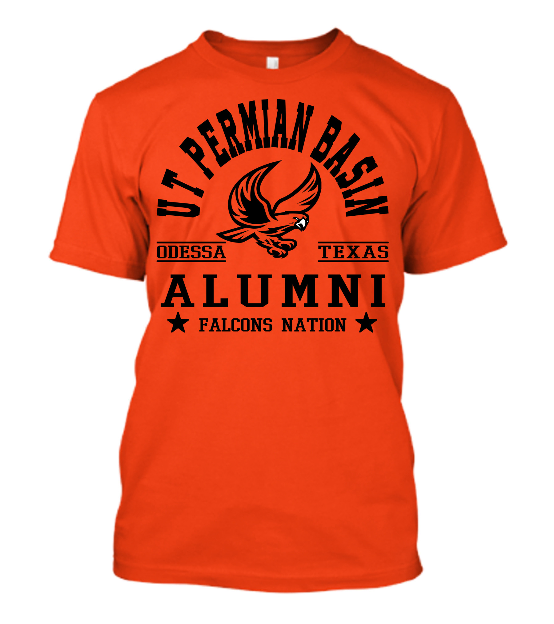 UT Permian Basin Alumni Falcons Nation Odessa Texas T-Shirt