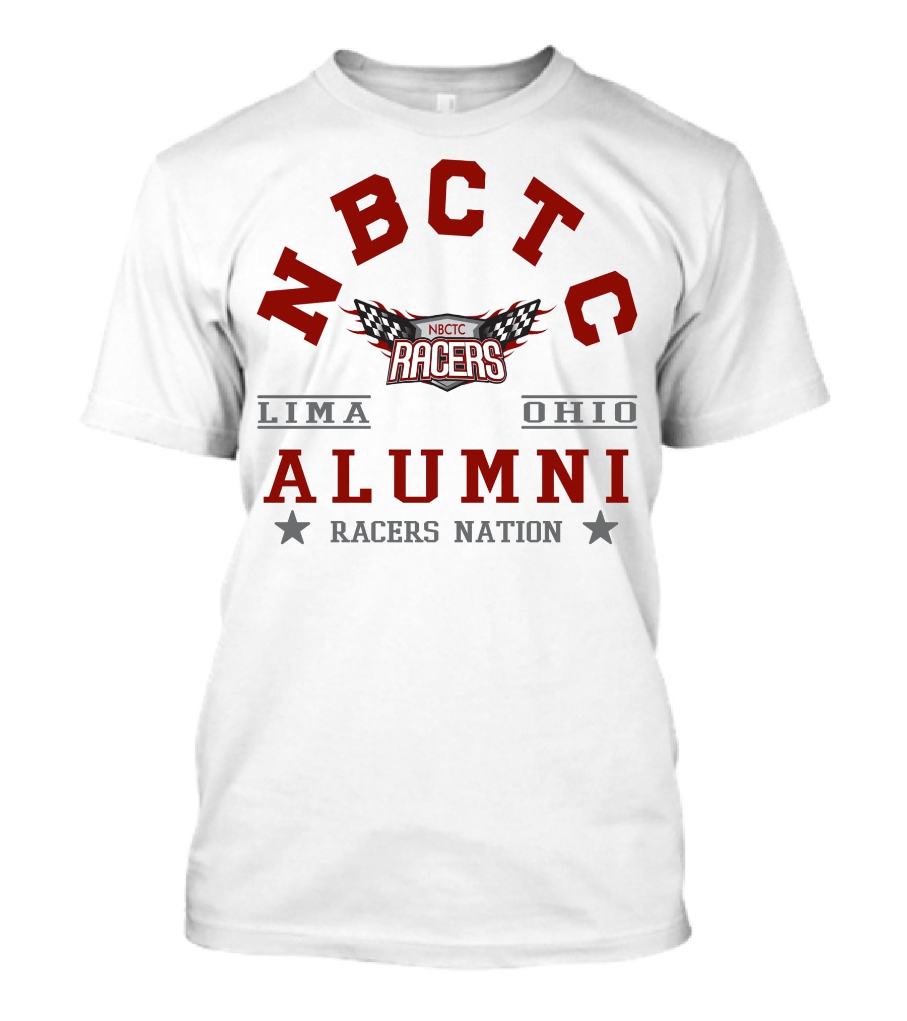 NBCTC Racers Alumni Lima Ohio Racers Nation T-Shirt