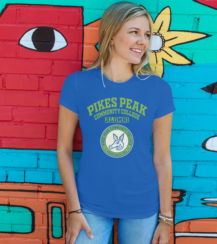 Pikes Peak Community College Alumni Established 1968 T-Shirt