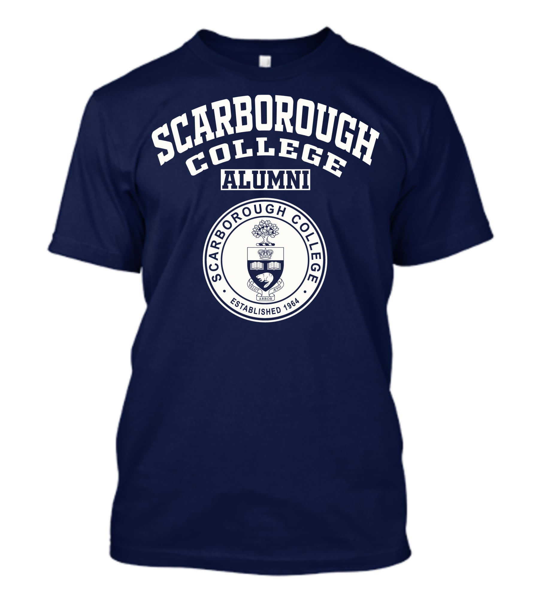 Scarborough College Alumni Established 1964 Crest T-Shirt