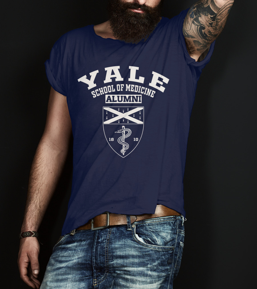 Yale School Of Medicine Alumni 1810 Emblem T-Shirt