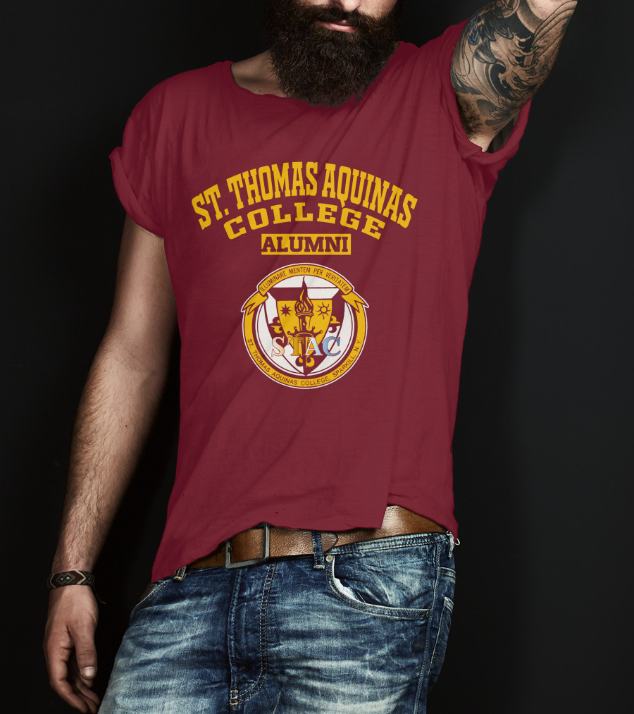 St. Thomas Aquinas College Alumni Illuminare Mentem Per Veritatem STAC Sparkill NY T-Shirt