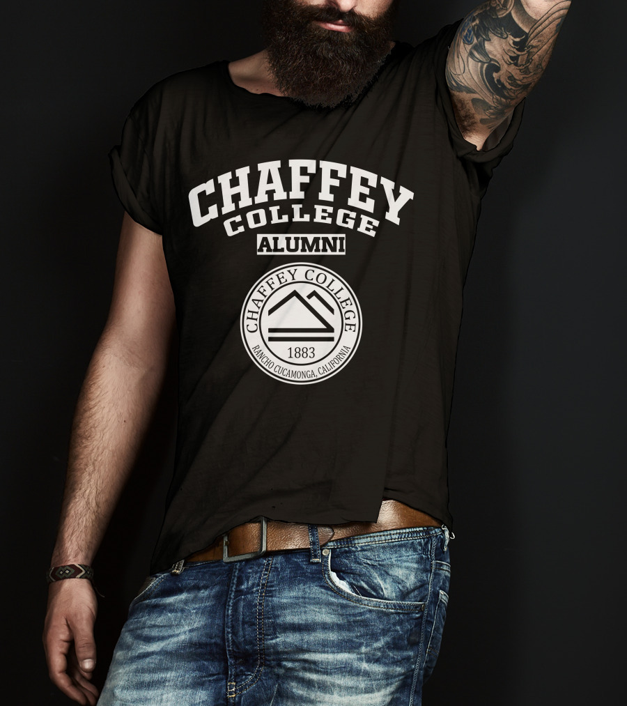 Chaffey College Alumni Rancho Cucamonga California 1883 T-Shirt
