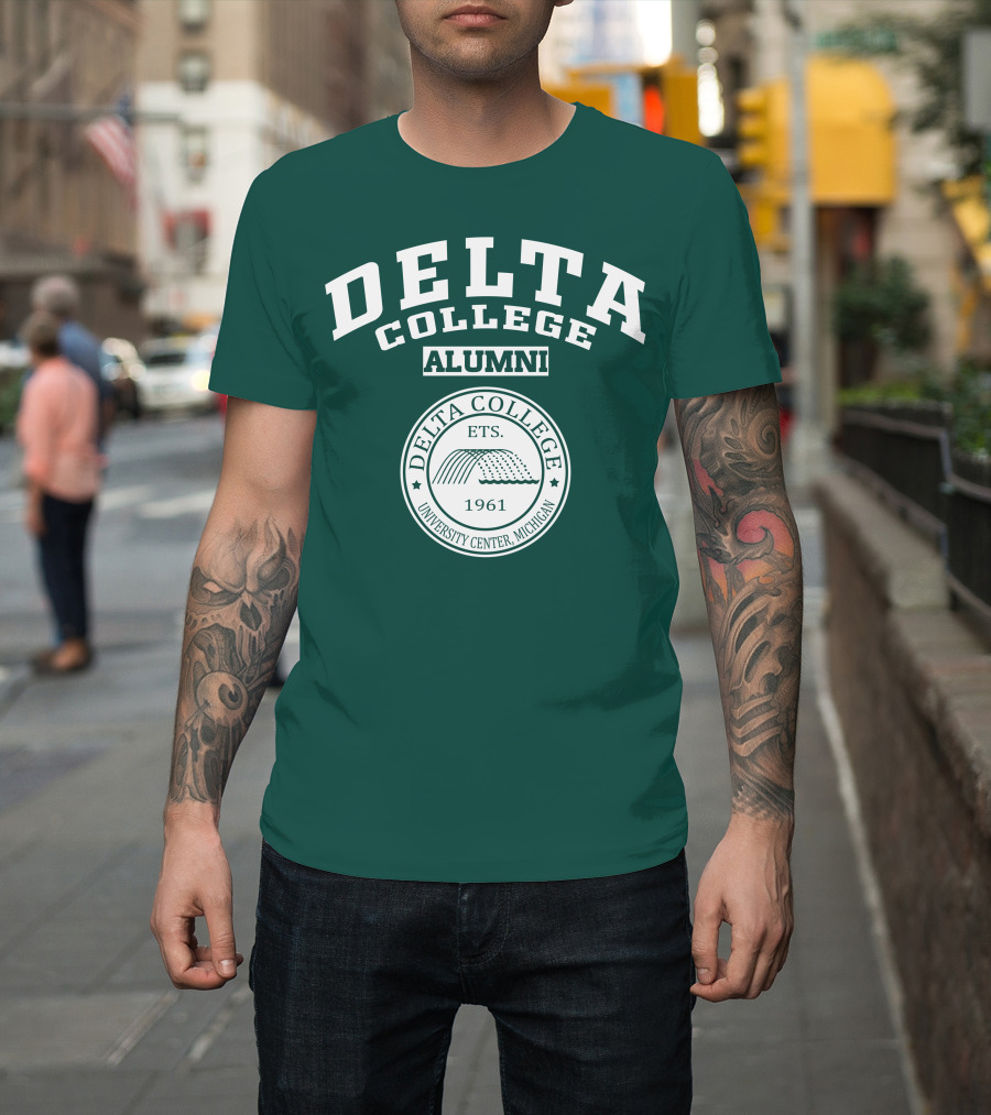 Delta College Alumni University Center Michigan ETS 1961 T-Shirt