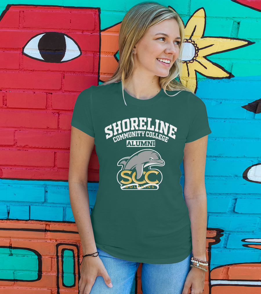 Shoreline Community College Alumni SCC Dolphins T-Shirt