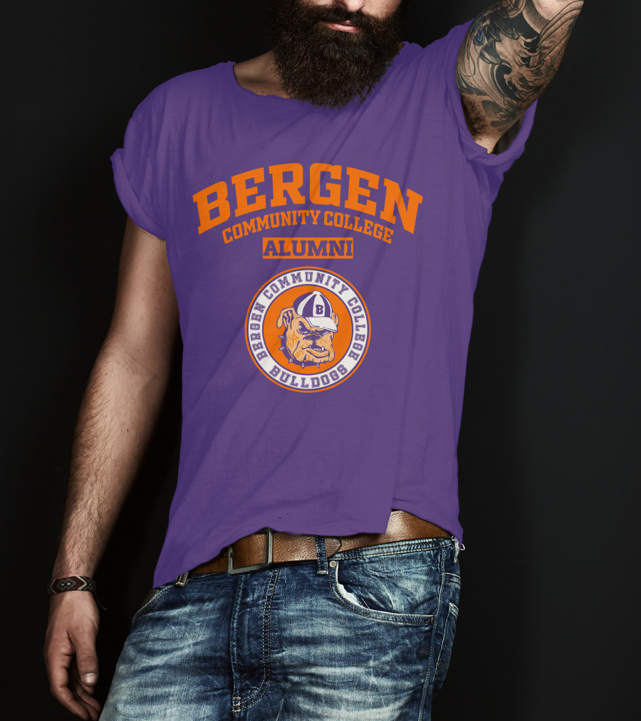 Bergen Community College Alumni Bulldogs T-Shirt