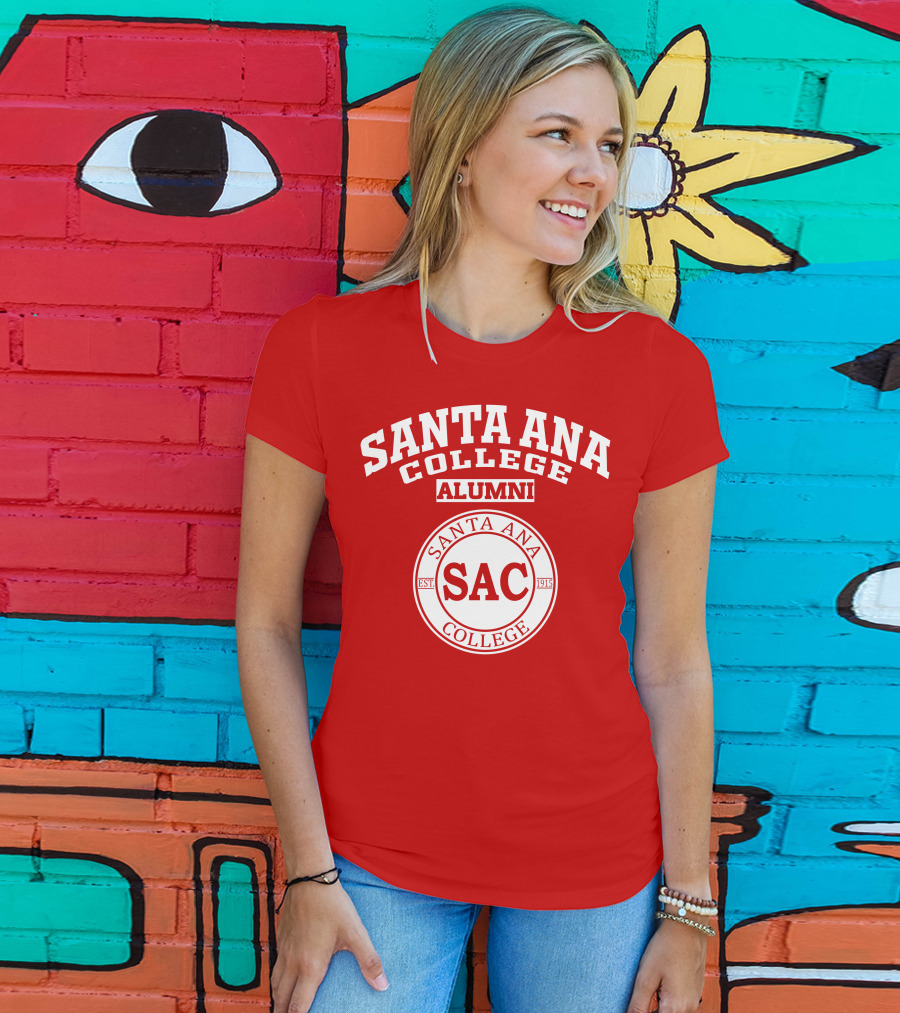 Santa Ana College Alumni SAC Est 1915 T-Shirt