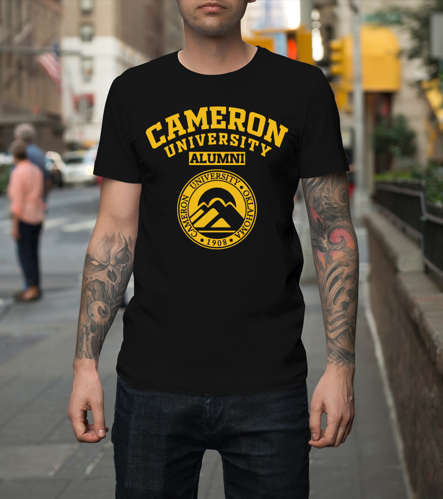 Cameron University Alumni Oklahoma 1908 T-Shirt