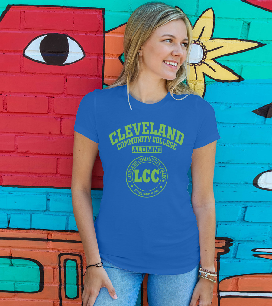 Cleveland Community College Alumni LCC Established In 1965 T-Shirt