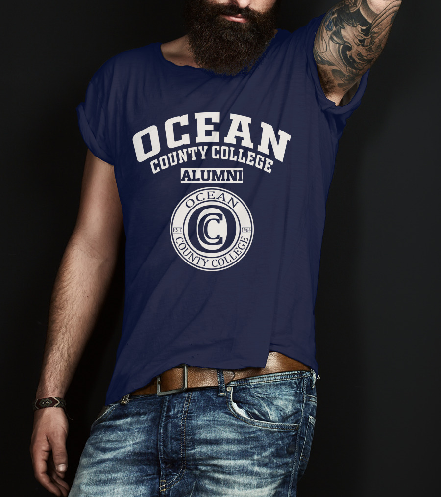 Ocean County College Alumni EST 1964 Seal T-Shirt