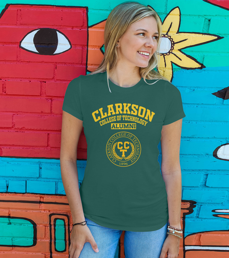 CLARKSON COLLEGE OF TECHNOLOGY ALUMNI 1896 CCT T-Shirt