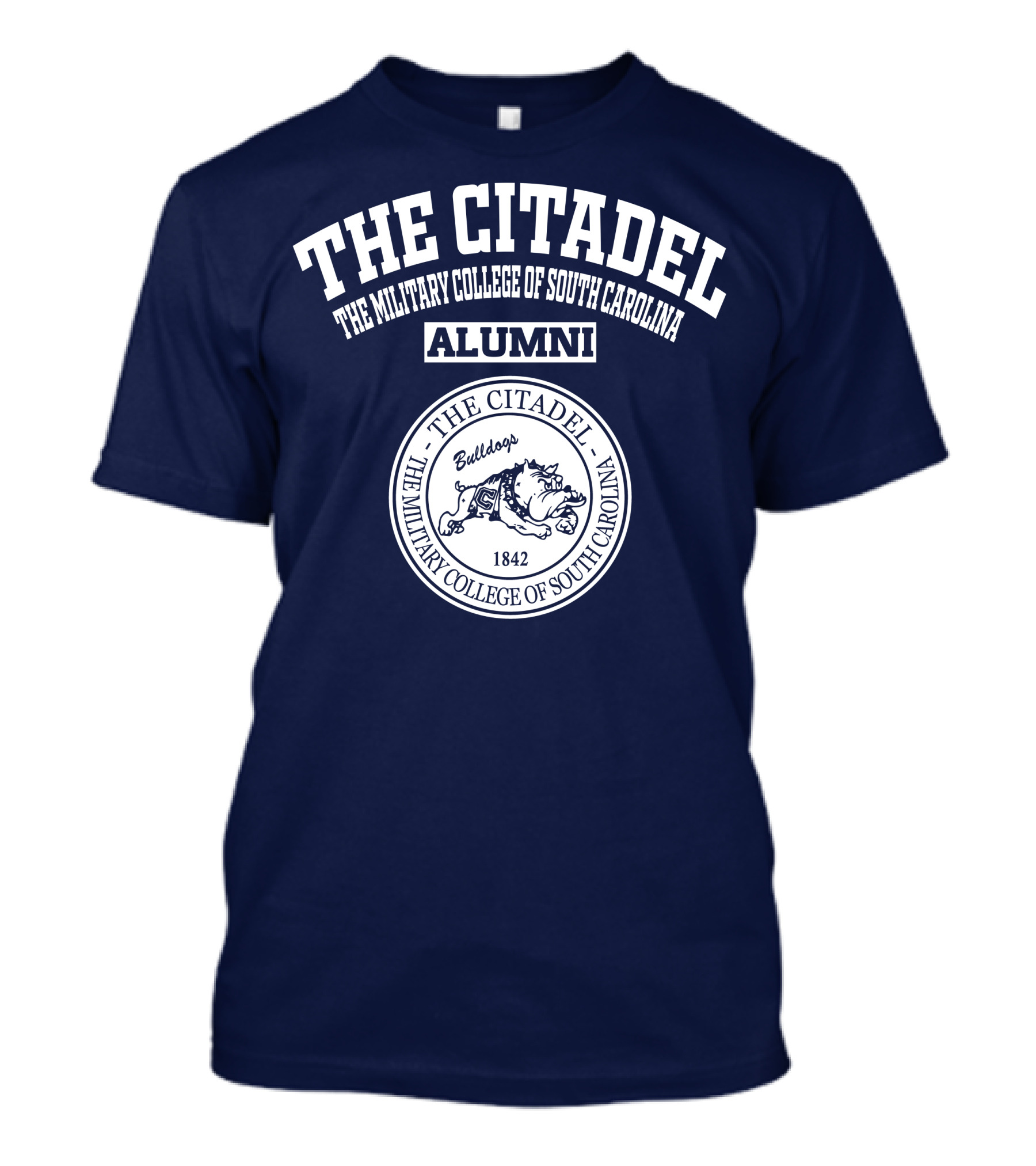 The Citadel The Military College Of South Carolina Alumni Bulldogs 1842 T-Shirt