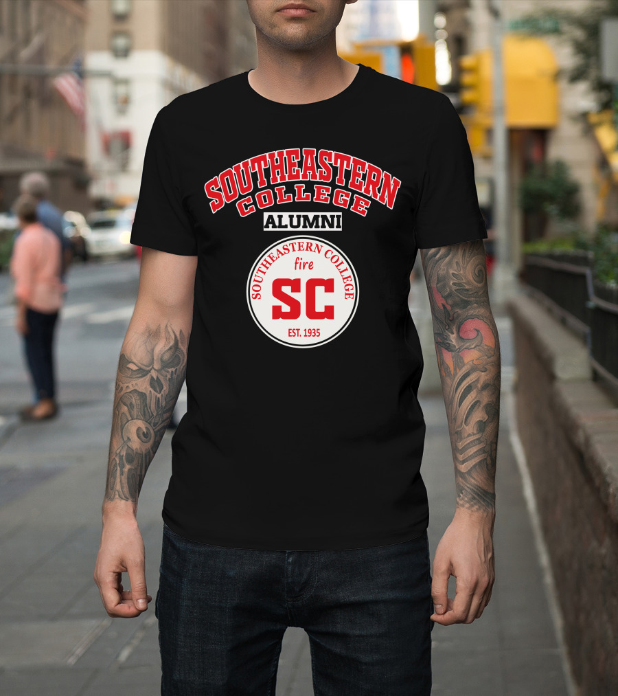 Southeastern College Alumni Fire SC Est. 1935 T-Shirt