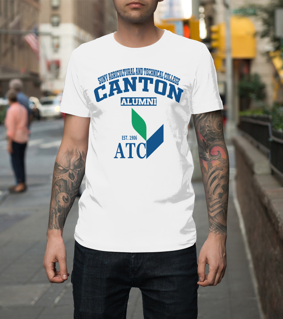 SUNY Agricultural and Technical College Canton Alumni Est. 1906 ATC T-Shirt