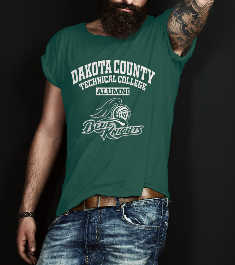 Dakota County Technical College Alumni Blue Knights T-Shirt