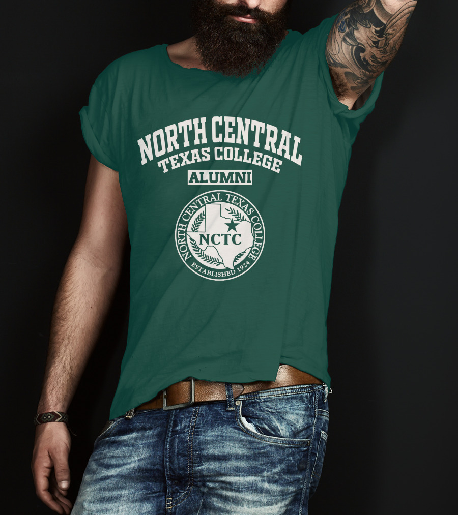North Central Texas College Alumni NCTC Established 1924 T-Shirt