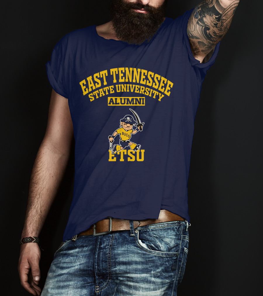 East Tennessee State University Alumni Bucs ETSU T-Shirt