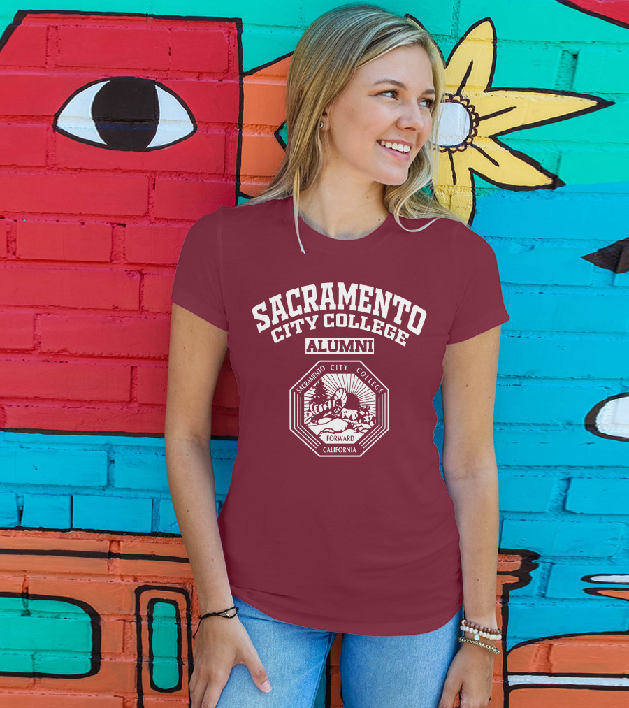 Sacramento City College Alumni Forward California T-Shirt