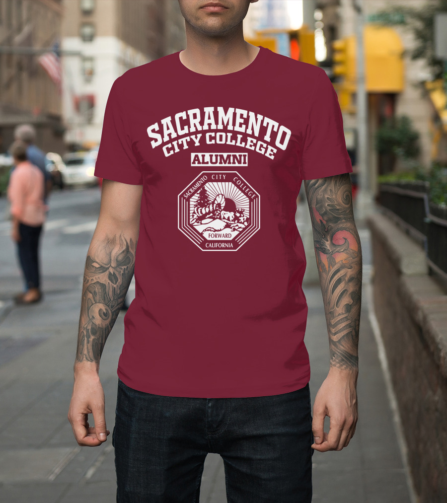 Sacramento City College Alumni Forward California T-Shirt