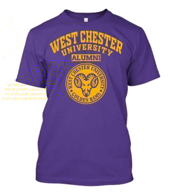 West Chester University Alumni Golden Rams T-Shirt