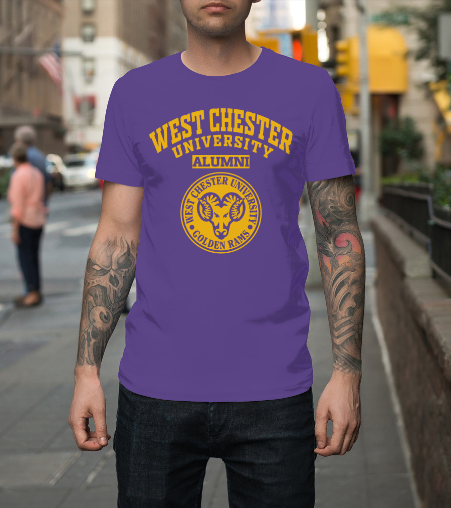 West Chester University Alumni Golden Rams T-Shirt