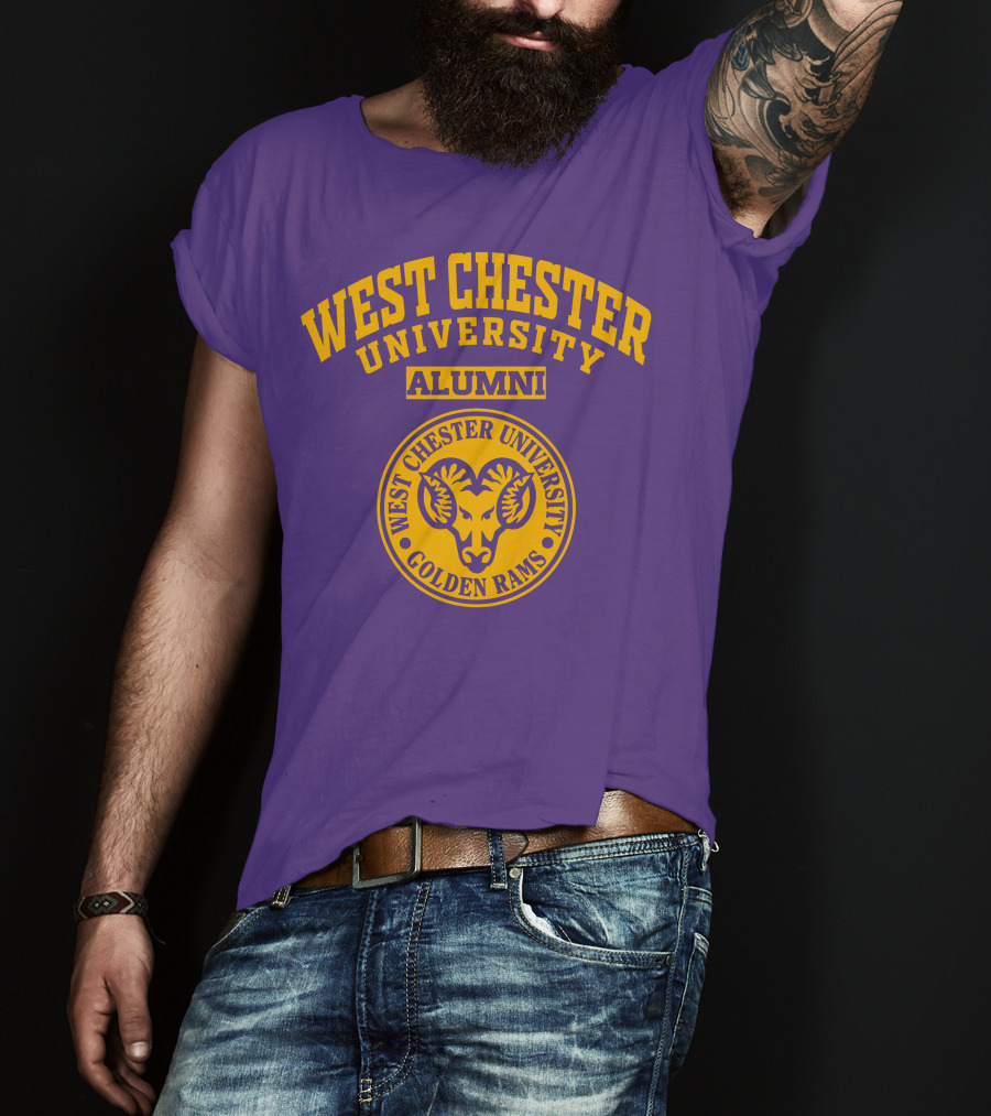 West Chester University Alumni Golden Rams T-Shirt