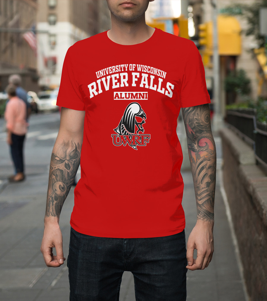 University of Wisconsin River Falls Alumni UWRF Falcon T-Shirt