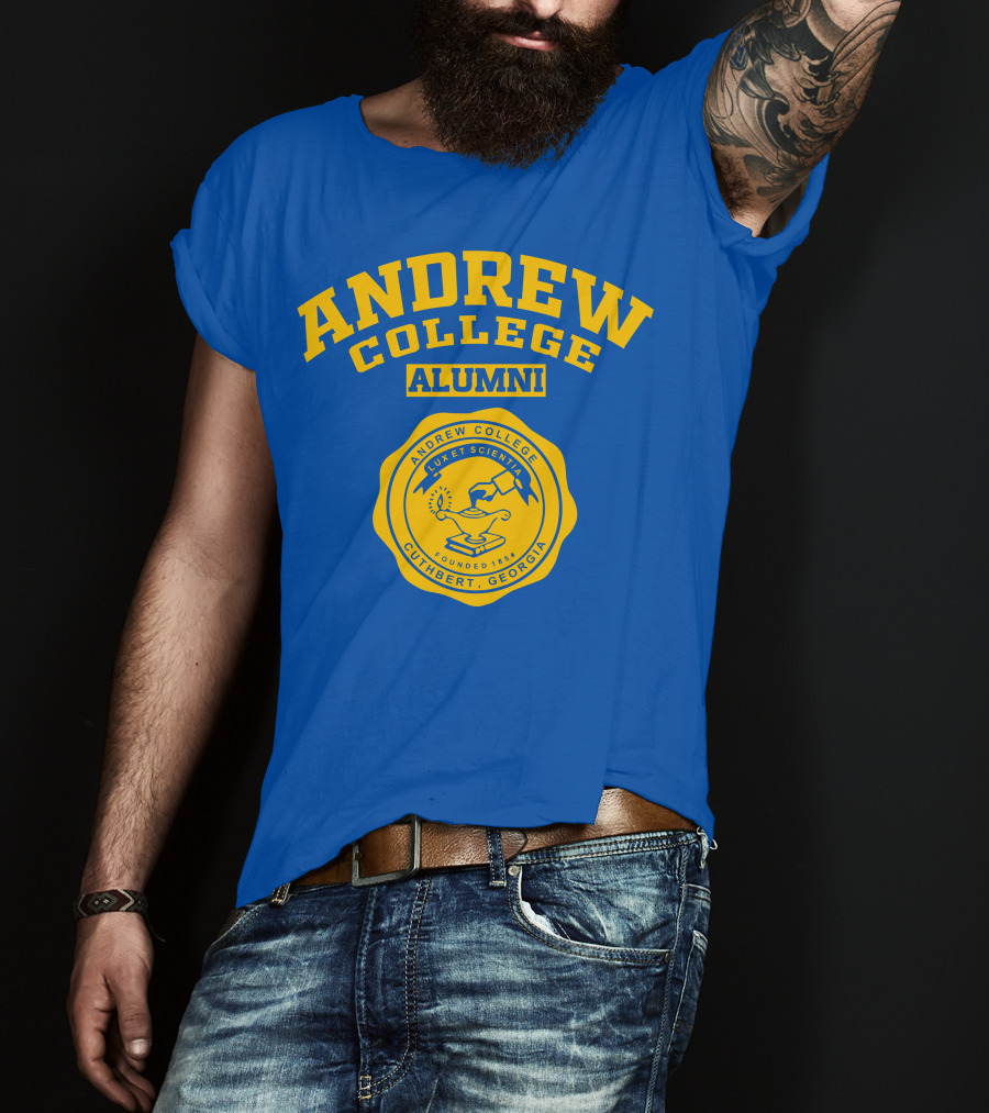 Andrew College Alumni Cuthbert Georgia Seal Established 1854 T-Shirt