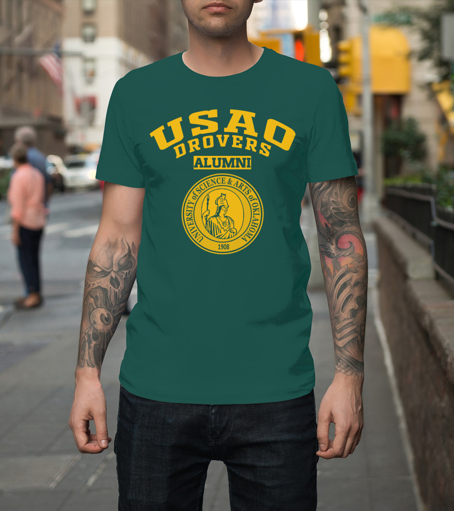 USAO Drovers Alumni University Of Science And Arts Of Oklahoma 1908 T-Shirt