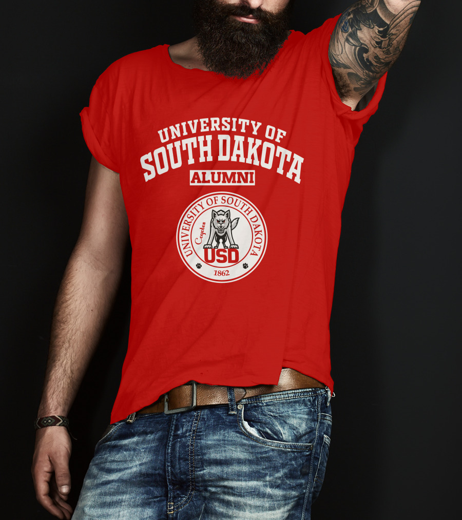 University Of South Dakota Alumni Coyotes USD 1862 T-Shirt